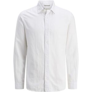 JACK & JONES Jprccmaze sommar L/S skjorta, Ljus vit, L JACK & JONES Jprccmaze sommar L/S skjorta, Ljus vit, L