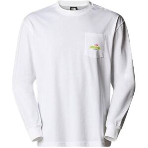 The North Face Expedition Celebration Oversized Långärmad t-tröja för män, Tnf White, XL The North Face Expedition Celebration Oversized Långärmad t-tröja för män, Tnf White, XL