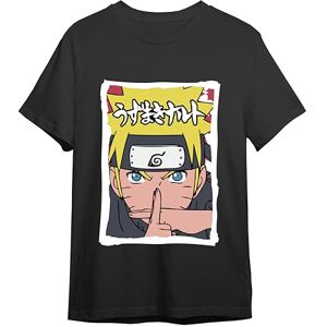 Comic Studio Naruto Shippuden T-shirt Officiell licensierad artikel, Naruto Uzumaki V2, unisex, svart, S, svart, S Comic Studio Naruto Shippuden T-shirt Officiell licensierad artikel, Naruto Uzumaki V2, unisex, svart, S, svart, S