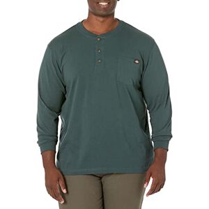 Dickies Herr stor-Lång Långärmad Tungvikt Henley, Jägargrön, XL Dickies Herr stor-Lång Långärmad Tungvikt Henley, Jägargrön, XL