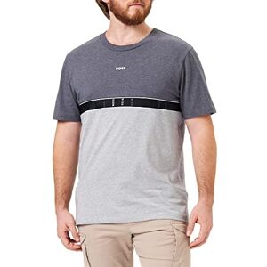 Boss Herr Tee Tape Jersey, medium grå, M Boss Herr Tee Tape Jersey, medium grå, M