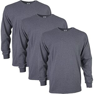 Gildan herr T-shirt Ultra långärmad T-shirt i bomull, stil G2400, Mörk ljung, XL Gildan herr T-shirt Ultra långärmad T-shirt i bomull, stil G2400, Mörk ljung, XL