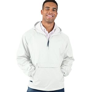 Charles River Apparel Charles River Regnjacka, vind- och vattentålig, Vitt, S Charles River Apparel Charles River Regnjacka, vind- och vattentålig, Vitt, S
