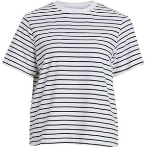 Vila Vinora S/S Yd T-shirt – Noos, Svart skönhet, XXL Vila Vinora S/S Yd T-shirt – Noos, Svart skönhet, XXL