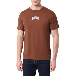 GANT Graphic SS T-shirt, Mahogny brun, 3XL GANT Graphic SS T-shirt, Mahogny brun, 3XL