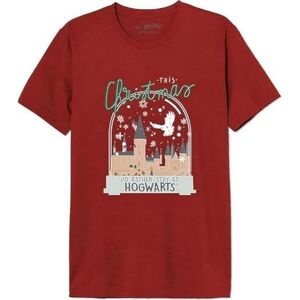 Harry Potter T-shirt herr, Färg: röd, S Harry Potter T-shirt herr, Färg: röd, S