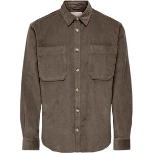 Only & Sons Onsalp RLX 2 st Washd Cord Ls Shirt Noos, Falk, S Only & Sons Onsalp RLX 2 st Washd Cord Ls Shirt Noos, Falk, S