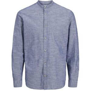 JACK & JONES JJESUMMER band skjorta LS SN, Blekt denim, XS JACK & JONES JJESUMMER band skjorta LS SN, Blekt denim, XS