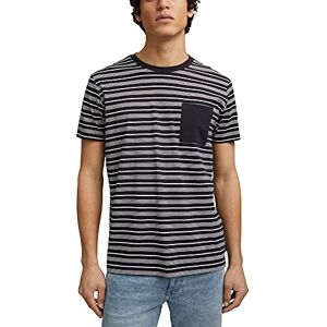 ESPRIT edc by T-shirt för män, 002/Svart 2, XS ESPRIT edc by T-shirt för män, 002/Svart 2, XS