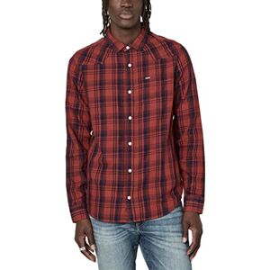 Buffalo David Bitton herrskjorta med button-down-krage, Amerikansk sekvoja, L Buffalo David Bitton herrskjorta med button-down-krage, Amerikansk sekvoja, L