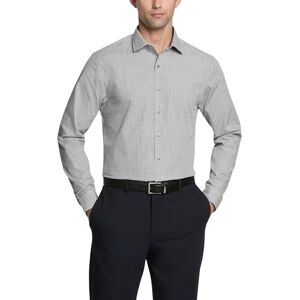 Kenneth Cole Unlisted herrskjorta, slimfit, rutor och ränder (mönstrad), Grå, 16"-16.5" Neck 34"-35" Sleeve Kenneth Cole Unlisted herrskjorta, slimfit, rutor och ränder (mönstrad), Grå, 16"-16.5" Neck 34"-35" Sleeve