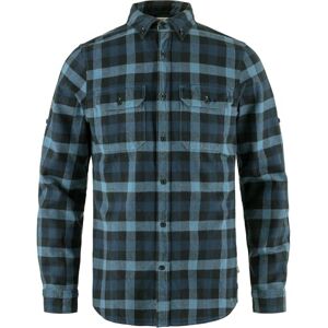 Fjällräven FJALLRAVEN Skjorta för män, M, långärmad tröja, Indigo blå-mörk marinblå, L Fjällräven FJALLRAVEN Skjorta för män, M, långärmad tröja, Indigo blå-mörk marinblå, L