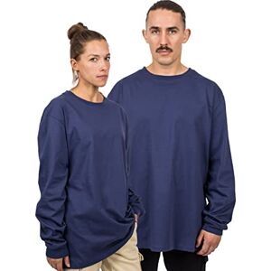 Blackskies Överdimensionerad basic långärmad t-shirt streetwear lyxig långärmad t-shirt herr dam tröja sweatshirt tröja, Veck, L Blackskies Överdimensionerad basic långärmad t-shirt streetwear lyxig långärmad t-shirt herr dam tröja sweatshirt tröja, Veck, L