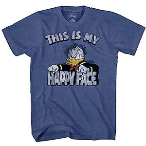 Disney Kalle Anka, ansikte, herr-t-shirt, 2X Disney Kalle Anka, ansikte, herr-t-shirt, 2X