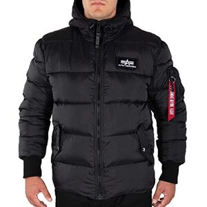 Alpha Industries Pufferjacka med huva FD Vinterjacka för damer Black Alpha Industries Pufferjacka med huva FD Vinterjacka för damer Black
