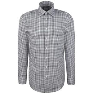 Seidensticker Silkesdekal 845641, normal passform, långärmad affärsskjorta, 42, blå, 42 Seidensticker Silkesdekal 845641, normal passform, långärmad affärsskjorta, 42, blå, 42