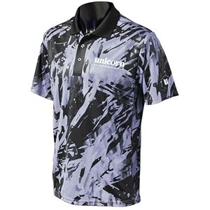 Unicorn Dart-skjorta Pro-Tech Camo Cool andningsbar mjuk känsla mikronät 3-tuk polyester svart krage och vit enhörningslogotyp Finns i 5 färger och storlekar S till XXXXL Unicorn Dart-skjorta Pro-Tech Camo Cool andningsbar mjuk känsla mikronät 3-tuk polyester svart krage och vit enhörningslogotyp Finns i 5 färger och storlekar S till XXXXL