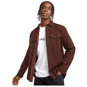 G-STAR RAW Marine Slim skjorta, Röd (Dk Plum Gd D24963-d454-g701), L G-STAR RAW Marine Slim skjorta, Röd (Dk Plum Gd D24963-d454-g701), L