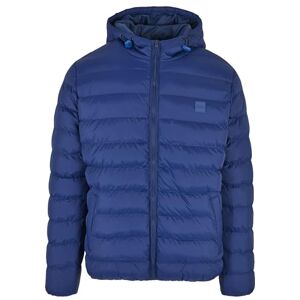 Urban Classics Basic bubbeljacka för män med huva, Rymdblå, L Urban Classics Basic bubbeljacka för män med huva, Rymdblå, L