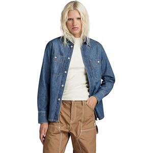 G-STAR RAW Normal denimskjorta, långärmad, Blå (Faded Seasalt D24342-d539-g337), M G-STAR RAW Normal denimskjorta, långärmad, Blå (Faded Seasalt D24342-d539-g337), M