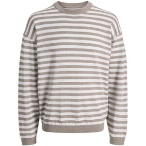 JACK & JONES Jjcole stickad crew neck, String, L JACK & JONES Jjcole stickad crew neck, String, L