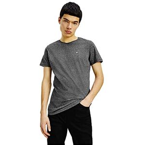 Tommy Jeans herr S/S stickade toppar, Svart, 3XL Tommy Jeans herr S/S stickade toppar, Svart, 3XL