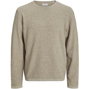 JACK & JONES JJEGEORGE Knit Crew Neck NOOS, Coriander/Detaljer: w. Cloud Dancer, S JACK & JONES JJEGEORGE Knit Crew Neck NOOS, Coriander/Detaljer: w. Cloud Dancer, S