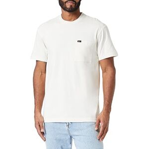 Lee T-shirt för män avslappnad ficka, Beige, XL Lee T-shirt för män avslappnad ficka, Beige, XL