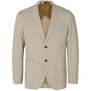 SELECTED HOMME SELETED HOMME Herr Slhslim-Ryan BLZ Noos Blazer, Sand/mönster: houndstooth, 50 SE SELECTED HOMME SELETED HOMME Herr Slhslim-Ryan BLZ Noos Blazer, Sand/mönster: houndstooth, 50 SE