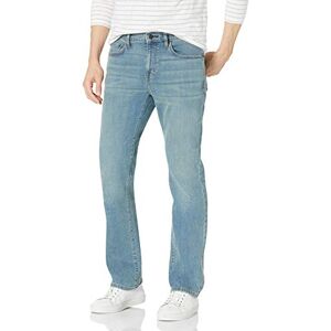 Amazon Essentials Men's Bootcut-jeans smal passform, Ljusblå vintage, 36W / 34L Amazon Essentials Men's Bootcut-jeans smal passform, Ljusblå vintage, 36W / 34L