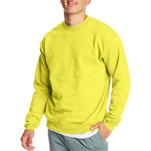 Hanes EcoSmart Sweatshirtecosmart för män, Säkerhetsgrön, M Hanes EcoSmart Sweatshirtecosmart för män, Säkerhetsgrön, M