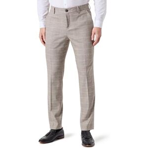 SELECTED HOMME SELETED HOMME Herr Slhslim-Oasis sand kontroll TRS chinos byxor, Sand/kontroller: beige, 60 SELECTED HOMME SELETED HOMME Herr Slhslim-Oasis sand kontroll TRS chinos byxor, Sand/kontroller: beige, 60