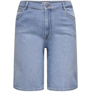 ONLY Carmakoma Carsonny Hw Wide DNM shorts Nas843 Noos, Ljusblå denim, 54 ONLY Carmakoma Carsonny Hw Wide DNM shorts Nas843 Noos, Ljusblå denim, 54