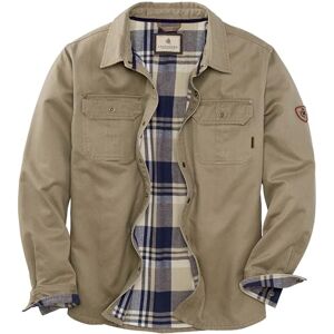 Legendary Whitetails Journeyman-skjortjacka för män, flanellfodrad jacka för män, vattenavvisande jacka, robusta höstkläder, 5XL stor Legendary Whitetails Journeyman-skjortjacka för män, flanellfodrad jacka för män, vattenavvisande jacka, robusta höstkläder, 5XL stor