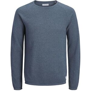 JACK & JONES Jjehill Knit Crew Neck Noos, blå mirage, XL herr, Blå hägrage, XL JACK & JONES Jjehill Knit Crew Neck Noos, blå mirage, XL herr, Blå hägrage, XL