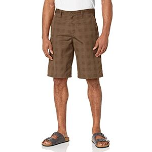 Dickies Herr Flex Regular Fit Plaid Flat Front 27,9 cm casual shorts, svamp, 50, Pilz, 34 Dickies Herr Flex Regular Fit Plaid Flat Front 27,9 cm casual shorts, svamp, 50, Pilz, 34