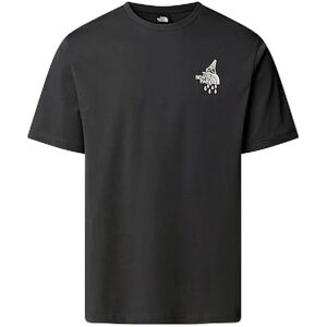 THE NORTH FACE Powder Days Relaxed Graphic T-tröja för män, Asphalt Grey, XS THE NORTH FACE Powder Days Relaxed Graphic T-tröja för män, Asphalt Grey, XS