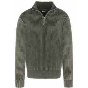 Schott NYC PLKARTER2 tröja mörk khaki M, Mörk khaki, M Schott NYC PLKARTER2 tröja mörk khaki M, Mörk khaki, M