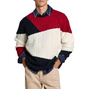 Pepe Jeans herrbana, stickade kläder, blå, L, Blå (Dulwich blå), L Pepe Jeans herrbana, stickade kläder, blå, L, Blå (Dulwich blå), L