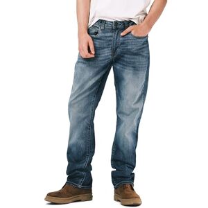 Buffalo David Bitton Avslappnade raka Driven-jeans med stretchtyg, 36W / 32L Buffalo David Bitton Avslappnade raka Driven-jeans med stretchtyg, 36W / 32L