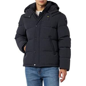 Blauer Mäns Korta Jackor Vadderad Fjäder Jackor, M87 Blå Shade Melange, XXL Blauer Mäns Korta Jackor Vadderad Fjäder Jackor, M87 Blå Shade Melange, XXL