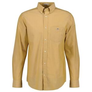 GANT REG POPLIN skjorta, Lönngul, S GANT REG POPLIN skjorta, Lönngul, S