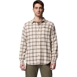 Columbia Cornell Woods flanellskjorta långärmad skjorta, krita fyrhjuling, medium Columbia Cornell Woods flanellskjorta långärmad skjorta, krita fyrhjuling, medium