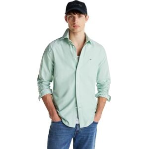 Tommy Hilfiger långärmad Oxford-skjorta, normal passform, herrskjortor, button-down-skjortor, finns även i stora och stora storlekar, Nouveau Green, S Tommy Hilfiger långärmad Oxford-skjorta, normal passform, herrskjortor, button-down-skjortor, finns även i stora och stora storlekar, Nouveau Green, S