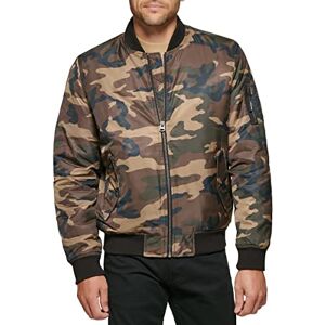 Levi's Herr Ma-1 Flight Varsity Jacka, Kamouflage, Medium, Kamouflage, M Levi's Herr Ma-1 Flight Varsity Jacka, Kamouflage, Medium, Kamouflage, M