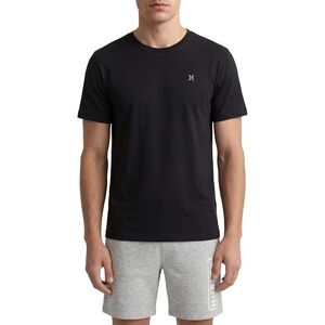 Hurley Herr Icon kortärmad grafisk t-shirt – mjuk bomull crew neck T-shirt för dagligt bruk Hurley Herr Icon kortärmad grafisk t-shirt – mjuk bomull crew neck T-shirt för dagligt bruk