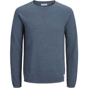 JACK & JONES Jjehill Knit Crew Neck Noos, Blå Mirage, M JACK & JONES Jjehill Knit Crew Neck Noos, Blå Mirage, M
