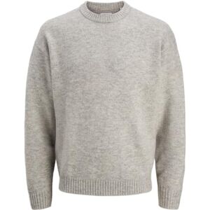 JACK & JONES Jjesoho Ollie Knit Crew Neck Sn, Ljusgrå melange, XXL JACK & JONES Jjesoho Ollie Knit Crew Neck Sn, Ljusgrå melange, XXL