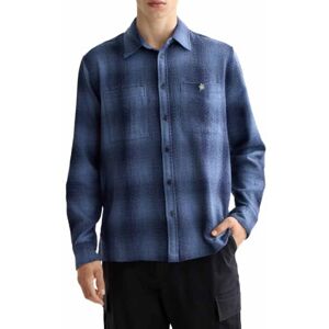 Scotch & Soda mäns shadow Check skjorta, Peacoat Shadow Check 401, XL Scotch & Soda mäns shadow Check skjorta, Peacoat Shadow Check 401, XL