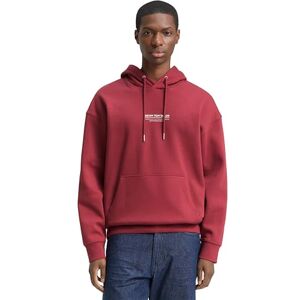 TOM TAILOR Denim herr sweatshirt, 23853 – Burnt Russet, M TOM TAILOR Denim herr sweatshirt, 23853 – Burnt Russet, M